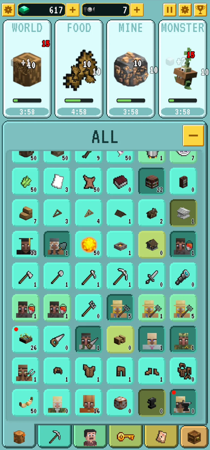 Inventory & Crafting
